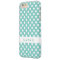 Beautiful Cute White Mint Green Polka Dots
