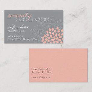 Beautiful Dahlia Business Card