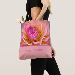 Beautiful Dahlia Tote Bag