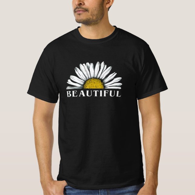 Beautiful Daisy Flower T-Shirt (Front)