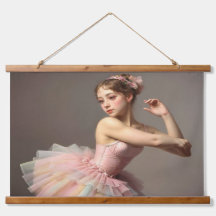 Beautiful dancer with sweet colors Tapiz