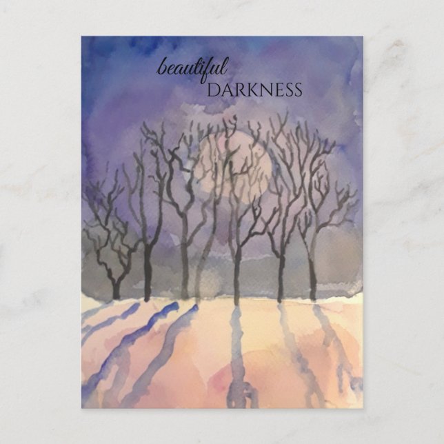 Beautiful Darkness Postcard (Front)