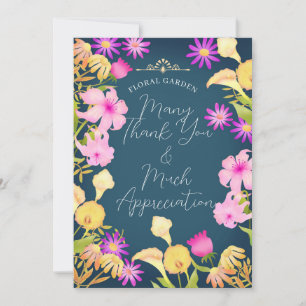Beautiful Day Blue Thank You Card