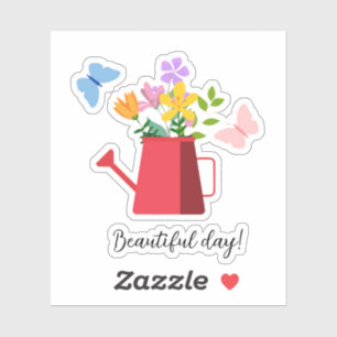 "Beautiful day" - Sticker
