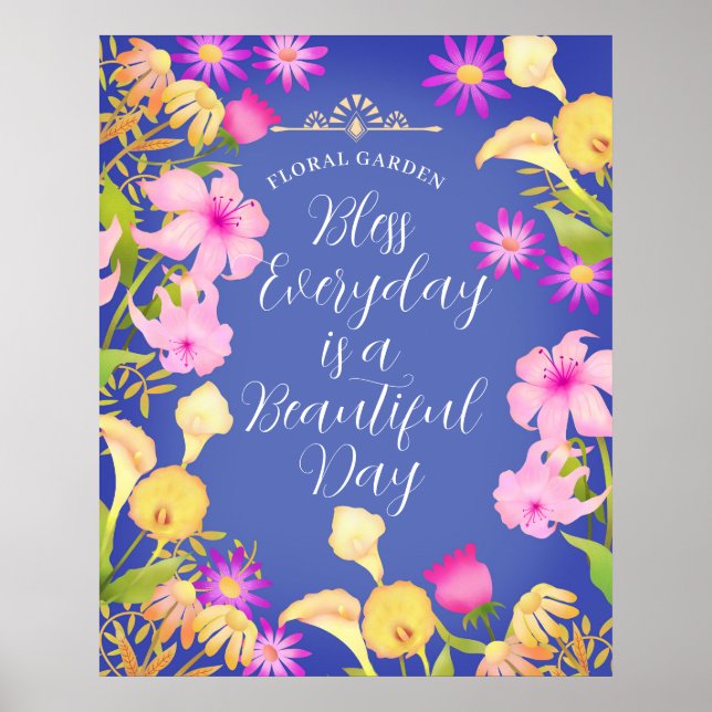 Beautiful Day Violet Poster (Front)