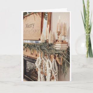 **BEAUTIFUL DECOR AND CHRISTMAS WISHES** HOLIDAY CARD
