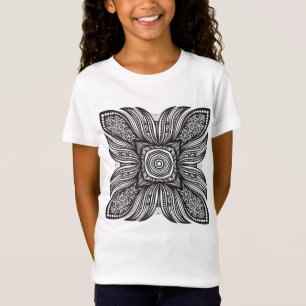 Beautiful Decor Square Doodle T-Shirt