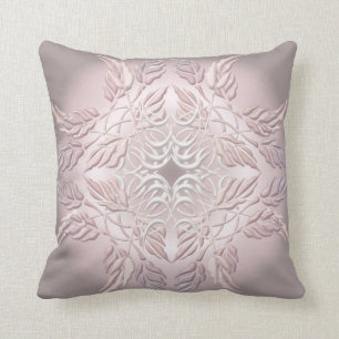 Beautiful decorative element of leaves cushion