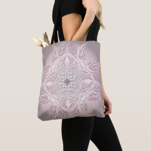 Beautiful  decorative element of leaves tote bag