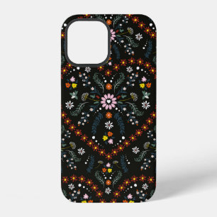 Beautiful delicate small flower with heart shape o iPhone 12 case