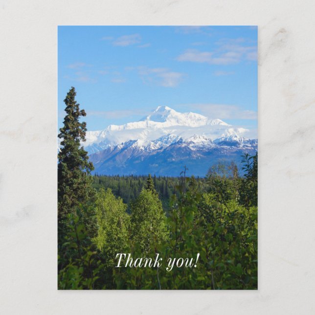 Beautiful Denali Postcard (Front)