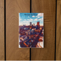 Beautiful Denver Colorado City View