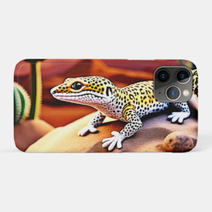 Beautiful Desert leopard Gecko Design Case-Mate iPhone Case