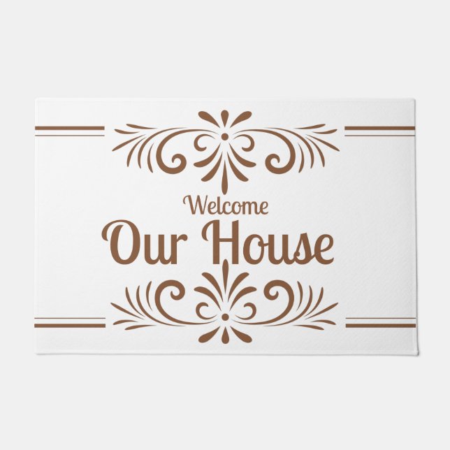 Beautiful Design 24" x 36" Door Mat (Front)
