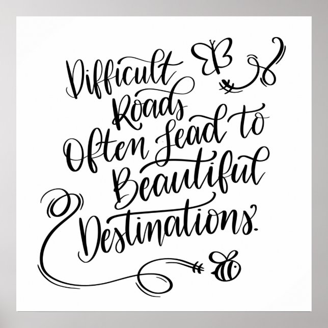 Beautiful Destinations Poster (Front)