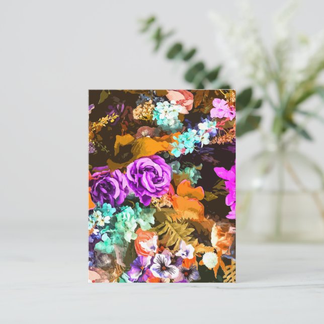 Beautiful detail holiday postcard (Standing Front)