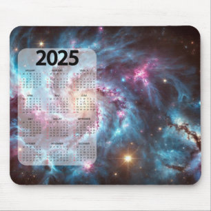 Beautiful Digital Image of the Cosmo 2025 Calendar Mouse Pad