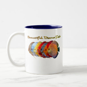 Beautiful Discus Fish Coffee Mug