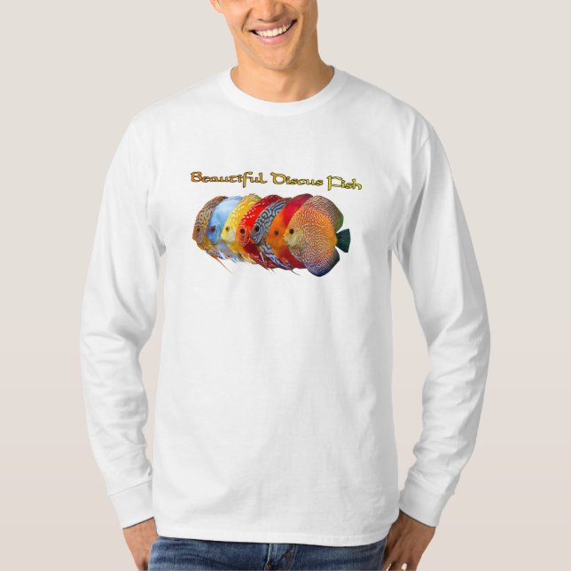 Beautiful Discus Fish T-Shirt (Front)