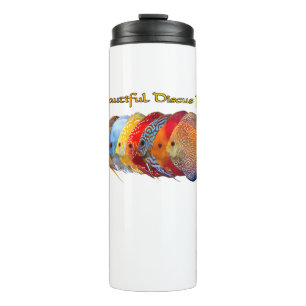 Beautiful Discus Fish Thermal Tumbler
