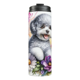 Beautiful Dog Breeds/Bichon Frise Dog Thermal Tumbler