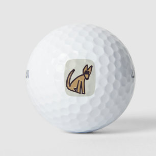 Beautiful Dog Golf Balls