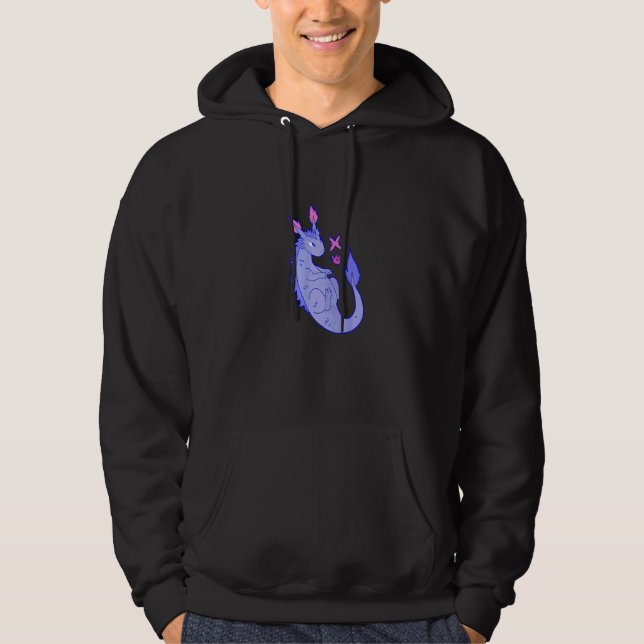 Beautiful Dragon Mystical   Hoodie (Front)