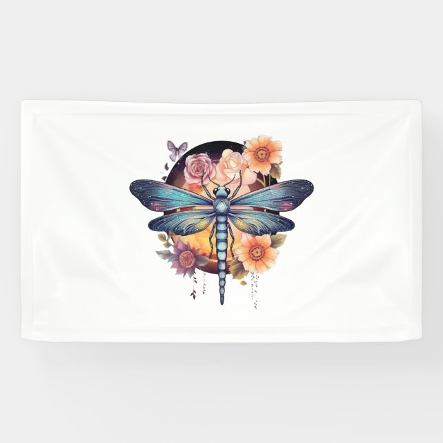 Beautiful Dragonfly Banner (Horizontal)