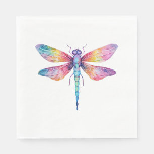 Beautiful Dragonfly Kiss Heaven Insect Lover Napkin