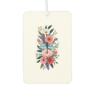 Beautiful Dragonfly Watercolor Art Insect Lover Ea Car Air Freshener