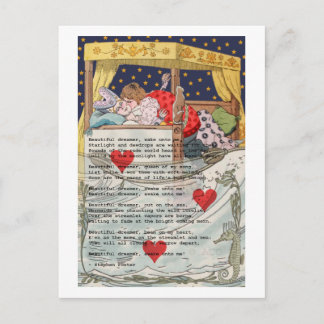 Beautiful Dreamer Wake Unto Me Postcard