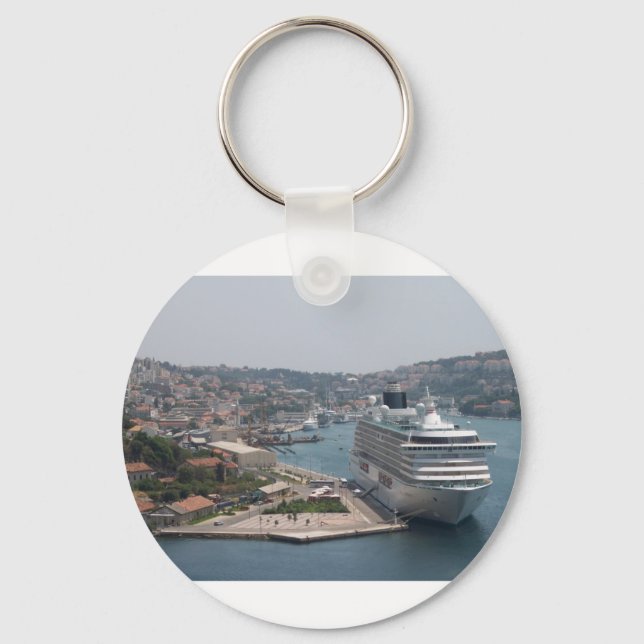 Beautiful Dubrovnik Key Ring (Front)
