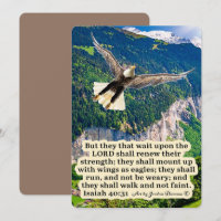 Beautiful Eagle Scripture Isaiah 40:31