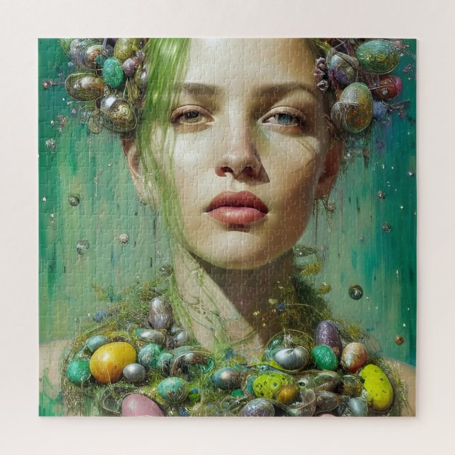 Beautiful Easter Goddess Jigsaw Puzzle (Vertical)