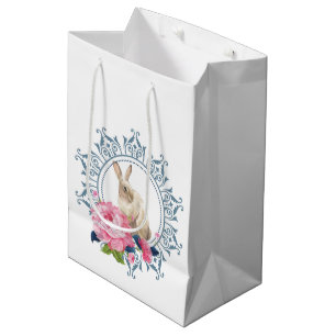 Beautiful Easter Rabbit Medium Gift Bag