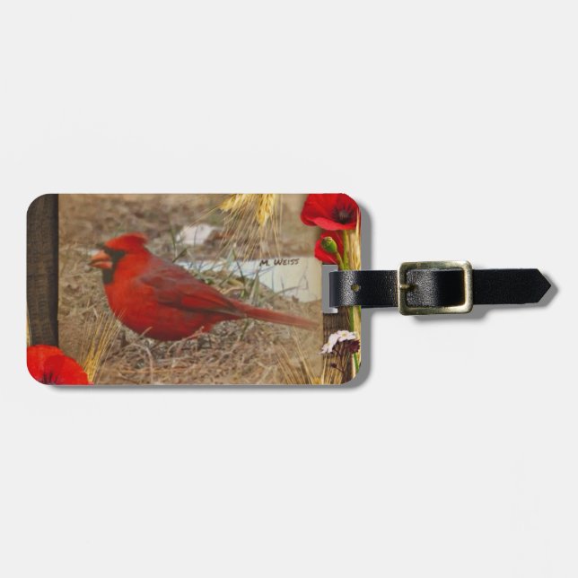 Beautiful & Easy To Spot! Luggage Tag (Front Horizontal)