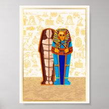 Beautiful Egyptian Art Wall Poster