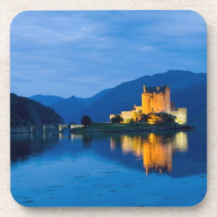 Beautiful Eileen Donan Castle in Western Dornie Coaster