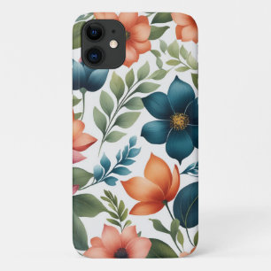 Beautiful, Elegant and Colourful Floral Pattern Case-Mate iPhone Case