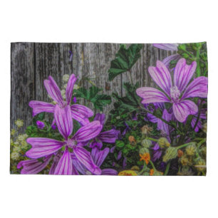 Beautiful Elegant Colourful Wild Flowers Pillowcase