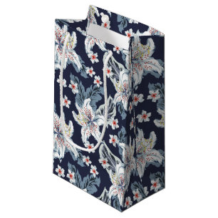 Beautiful elegant flower pattern  small gift bag