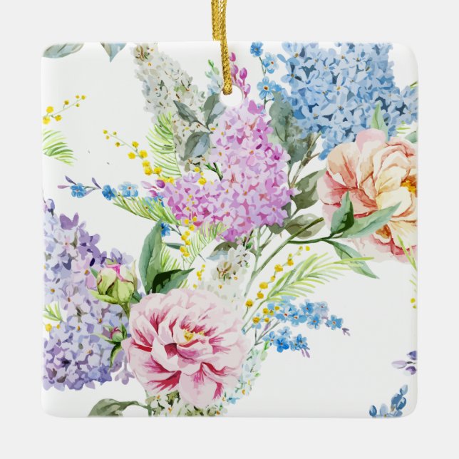 Beautiful & Elegant Hand Painted | Ornament (Front)