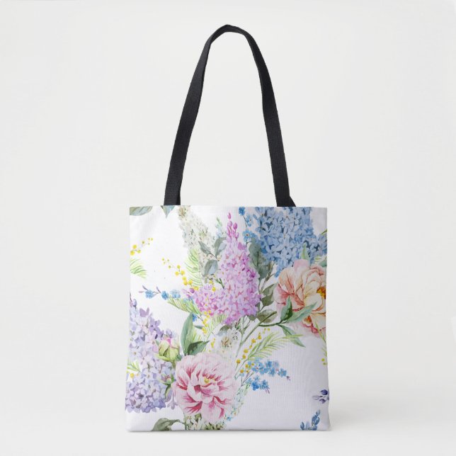 Beautiful & Elegant Hand Painted | Tote Bag (Front)