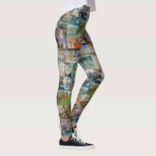 Beautiful Elegant Impressionist Art Leggings