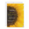 Beautiful Elegant Sunflower Wedding Invitation