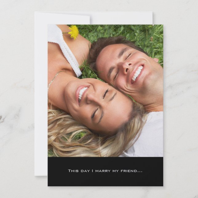 Beautiful Elegant Sunflower Wedding Invitation (Front)