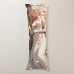 Beautiful Elf Girl Anime Body Cushion