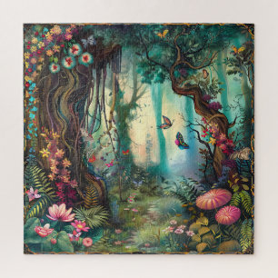 Beautiful Enchanted Forest Jigsaw Puzzle
