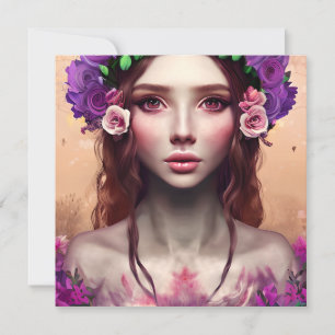 Beautiful Enchantress Fantasy AI Art  
