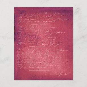 Beautiful ephemera scrapbook paper